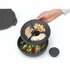 Brabantia Make & Take Salade Lunchkom 1.3L Donkergrijs_