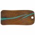 Cheforward Serveerplank 53x20 cm Turquoise/Kersenhout-Look_