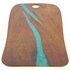 Cheforward Serveerplank 53x20 cm Turquoise/Kersenhout-Look_