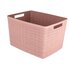 Curver Opbergmand Jute-Look 20L Roze_