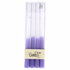 Dip Dye Kaars Wax Lila 30,5x2,2 cm 4 Stuks_