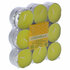 Geurtheelichten Citronella 4 uur 18 Stuks_