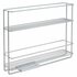 Metaltex Space Saver Smart Kitchen Uitschuifbaar Kruidenrek 6x28x22 cm Zilver_