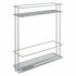 Metaltex Space Saver Smart Kitchen Uitschuifbaar Gootsteenkastrekje 11x38x34 cm Zilver_