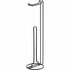 Metaltex Toiletrolhouder voor 3 Rollen 58x15 cm Zwart_