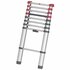 Hailo T80 Aluminium Telescoopladder 9 Treden 94-264 cm_