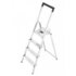 Hailo L40 Aluminium Huishoudtrap / Klustrap 4 treden_