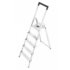 Hailo L40 Aluminium Huishoudtrap / Klustrap 5 treden_