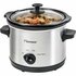 Bestron ASC150 Slowcooker 1.5L RVS/Zwart_