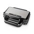 Nedis KASG100FBK Sandwich Maker Zwart/Zilver_