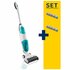 Leifheit 11922 Aqua PowerVac Dweilzuiger Set Wit/Groen_