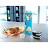 Leifheit 3259 Flip Glazen Drinkfles 600 ml Lichtblauw_