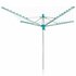 Leifheit 85285 Linomatic 400 Easy Droogmolen 40 m Drooglengte Turquoise/Zilver_