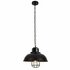 Homestyle Pro MK107-BB Industriële Hanglamp 33x26 cm Zwart/Metaal_