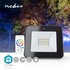 Nedis WIFILOFC20FBK Smartlife Schijnwerper 1600 Lm Wi-fi 20 W Rgb + Instelbaar Wit 2700 - 6500 K Aluminium Android™ / Ios_