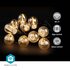 Nedis WIFILP01F10 Smartlife Decoratieve Led Feestverlichting Wi-fi Warm Wit 10 Led's 9.00 M Android™ / Ios Diameter Bulb: 45 Mm_