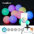 Nedis WIFILP03C10 Smartlife Decoratieve Led Wi-fi Rgb 10 Led's 9.00 M Android™ / Ios_