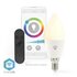 Nedis WIFILRC10E14 Smartlife Multicolour Lamp Wi-fi E14 470 Lm 4.9 W Rgb / Warm To Cool White Android™ / Ios Kaars_