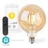 Nedis WIFILRF10G125 Smartlife Led Filamentlamp Wi-fi E27 806 Lm 7 W Warm Wit Glas Android™ / Ios Globe_