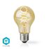 Nedis WIFILRT10A60 Smartlife Led Filamentlamp Wi-fi E27 360 Lm 4.9 W Warm To Cool White 1800 - 6500 K Glas Android™ / Ios Peer_