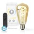 Nedis WIFILRT10ST64 Smartlife Led Filamentlamp Wi-fi E27 360 Lm 4.9 W Warm To Cool White 1800 - 6500 K Glas Android™ / Ios St64_