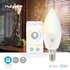 Nedis WIFILRW10E14 Smartlife Led Bulb Wi-fi E14 470 Lm 4.9 W Warm To Cool White Energieklasse: F Android™ / Ios Kaars_