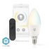 Nedis WIFILRW10E14 Smartlife Led Bulb Wi-fi E14 470 Lm 4.9 W Warm To Cool White Energieklasse: F Android™ / Ios Kaars_