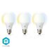 Nedis WIFILRW30E27 Smartlife Led Bulb Wi-fi E27 806 Lm 9 W Warm To Cool White Energieklasse: F Android™ / Ios Peer_