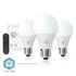 Nedis WIFILRW30E27 Smartlife Led Bulb Wi-fi E27 806 Lm 9 W Warm To Cool White Energieklasse: F Android™ / Ios Peer_