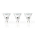 Nedis WIFILW31CRGU10 Wi-fi Smart Led-lamp Warm Wit Gu10 3-pack_