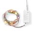 Nedis WIFILX51RGB Smartlife Gekleurde Led-strip Wi-fi Meerkleurig 5000 Mm Ip44 400 Lm Android™ / Ios_