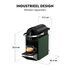 Krups XN3063 Nespresso Pixie Koffiecupmachine Donkergroen/Zwart_