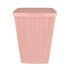 Curver Wasmand Met Deksel Jute-Look 58L Roze_