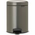 Brabantia NewIcon Pedaalemmer 5L Platinum_