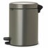 Brabantia NewIcon Pedaalemmer 5L Platinum_