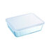 Pyrex Cook and Freeze Glazen Vershoudschaal met Deksel 1.5L_