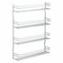 Metaltex Space Saver Smart Kitchen Pepito Kruidenrek 4 Etages 36x8x45 cm Zilver_