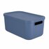 Rotho Albula Opbergbox 12L Horizon Blauw_