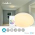 Nedis WIFILAW11WT Smartlife Plafondlamp Wi-fi Rgb / Warm Tot Koel Wit Rond Diameter: 260 Mm 1820 Lm 3000 - 6500 K Ip20 Energieklasse: F Android™ / Ios_