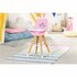 Baby Born Scandinavische Eetstoel Hout/Roze_