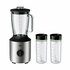 Braun JB3272SI PowerBlend 3 Blender 1.5L + 2 Bekers Zwart/RVS_