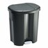 Rotho Trio Afvalemmer 10L + 2x15L Zwart_