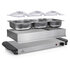 Tristar BP-6283 Multifunctionele Buffet Serveerder Zwart/RVS_