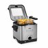 Princess 182612 Mini Friteuse 1.5L 1000W RVS/Zwart_