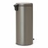 Brabantia Newicon Pedaalemmer 30L Platinum_