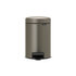 Brabantia Newicon Pedaalemmer 3L Platinum_