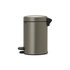 Brabantia Newicon Pedaalemmer 3L Platinum_