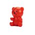 Jiggly Pets Gummymals Gummy Bear 12 cm + Licht en Geluid Rood_