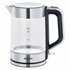 Severin WK3420 Glaswaterkoker 1.7L 2200W RVS/Zwart_