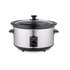 Alpina Slowcooker 3.5L 240W RVS/Zwart_